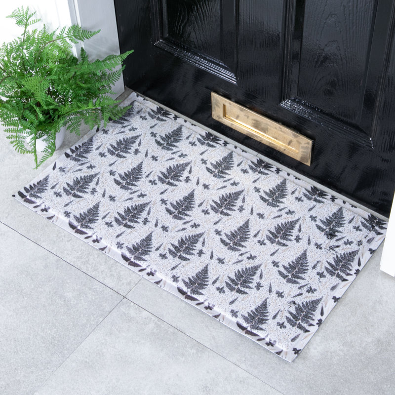 Mirtle Non-Slip Doormat, Black