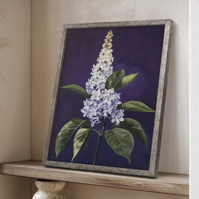 FLORAL Series CCXXIX Framed Print - Solid Wood