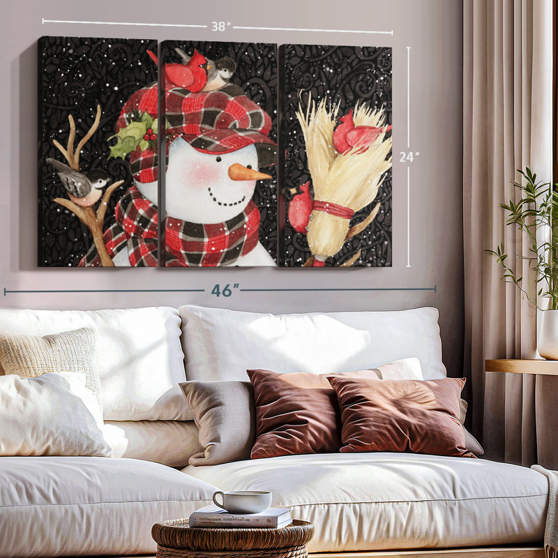 «Sam Snowman» sur, H 24 po x l 38 po