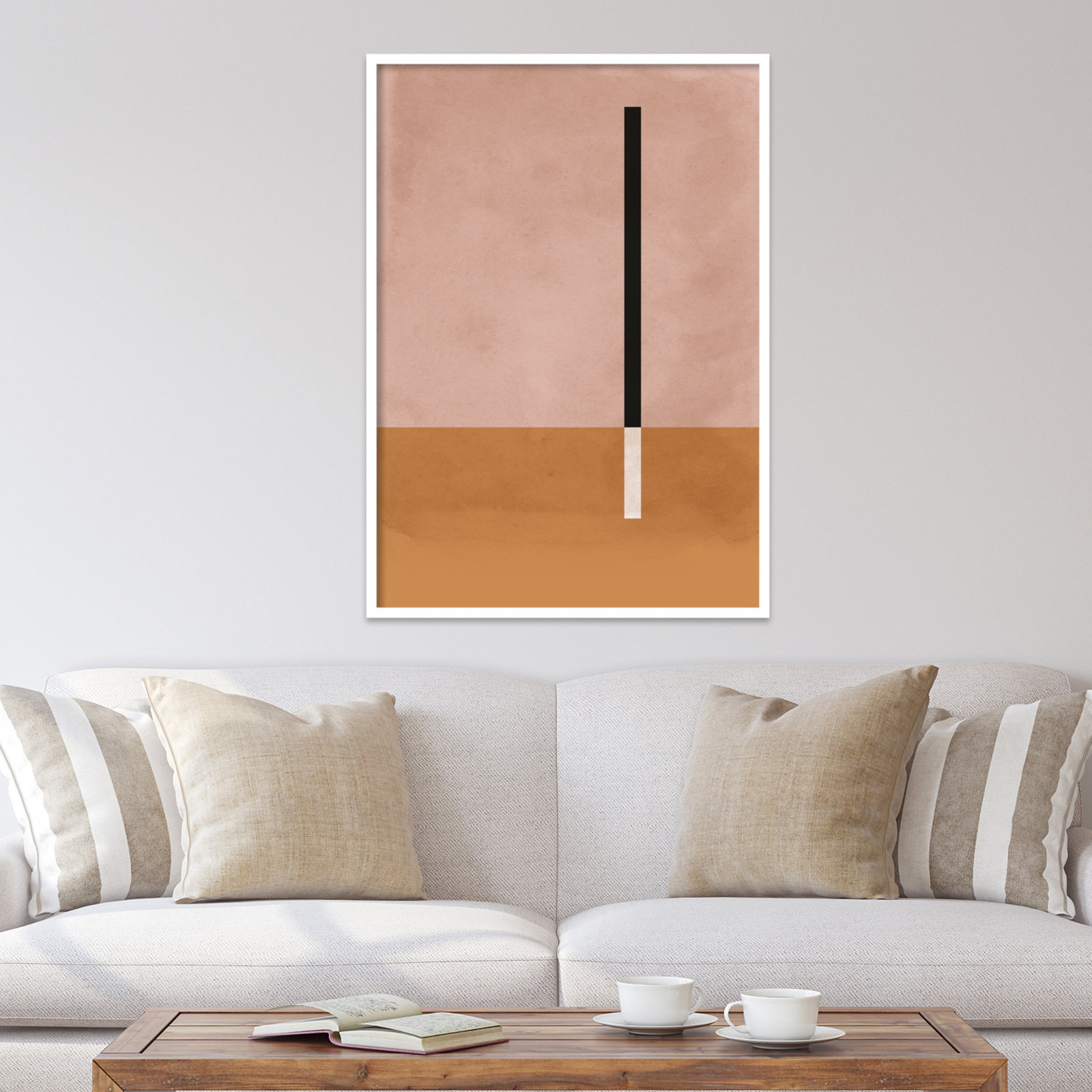 Venice 1 by Alexander Ginzburg, White, 42.25" H x 30.25" W x 0.88" D