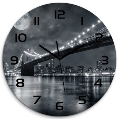 Jiayue Glass Wall Clock