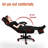 Adults Ergonomic Racing Style High Back Computer Chair with Footrest Headrest and Lumbar Support-53046273