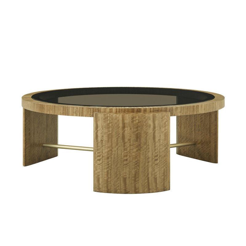Jenson Glass Top Single Coffee Table