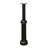 Classic Aluminum Post Mounted Mailbox with Magnetic Closure