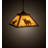 2 - Light Brown Single Pendant