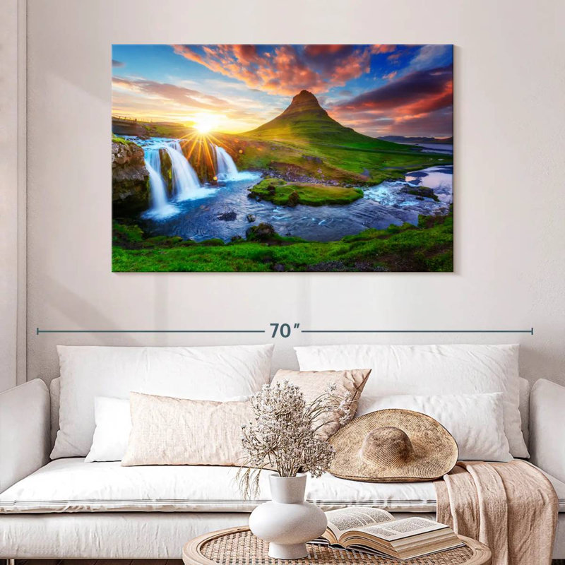 Alvord Kirkjufellsfoss Landscape, 32" H x 48" W