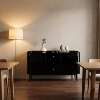 Italian-style luxury wall-mounted sideboard