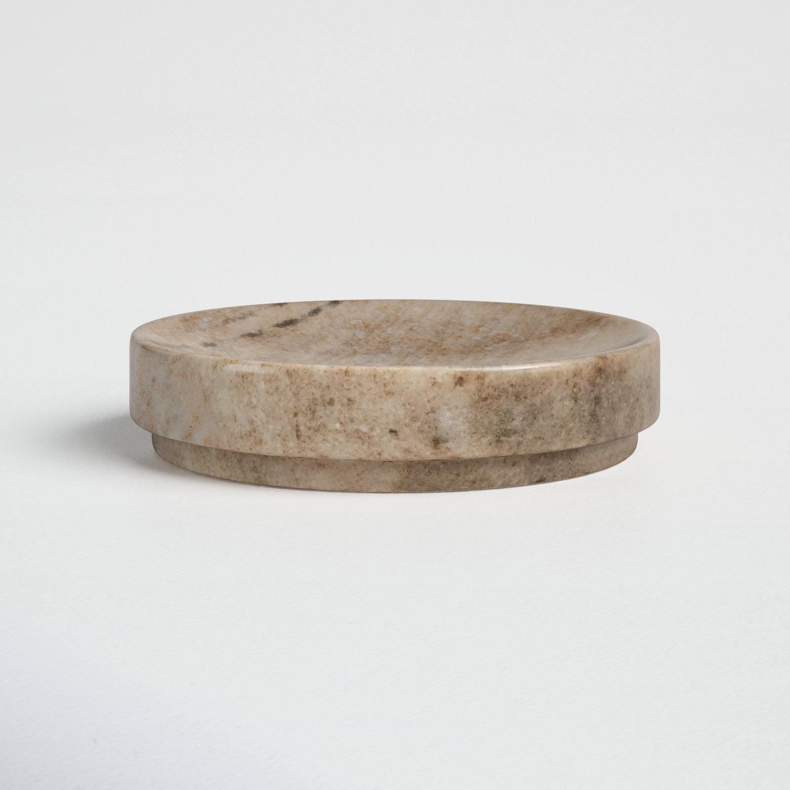 AllModern Tellis Marble Flared Decorative Plate