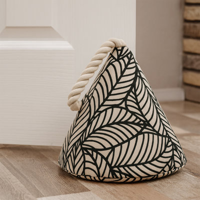 Jungle Print Cotton Weighted Floor Stop