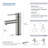 Circular X Single-Hole Single-handle Bathroom Faucet with Drain Assembly-61497404