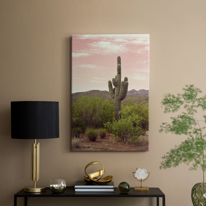 Désert de l'Arizona - Cavas enveloppés de galerie, H 18 po x l 12 po