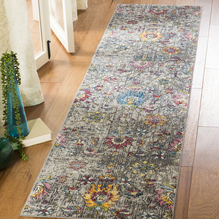 Givens Floral Hand Woven Area Rug