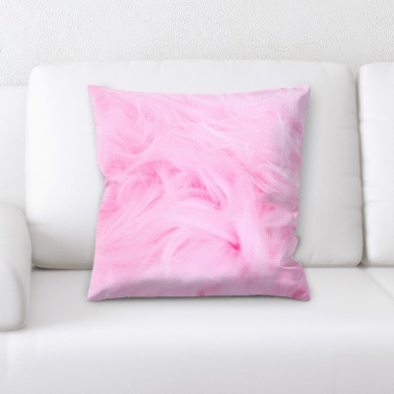 Microsuede Throw Pillow