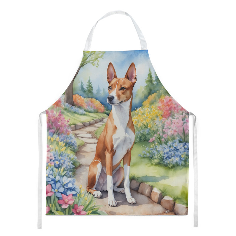 Tablier de jardin Basenji Spring