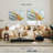 Shuttleworth Yellow Gypsophila Nails-108731504