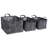 Amarillas Fabric Laundry Set with Handles-848529217