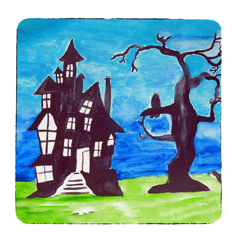 Sous-verre Haunted House