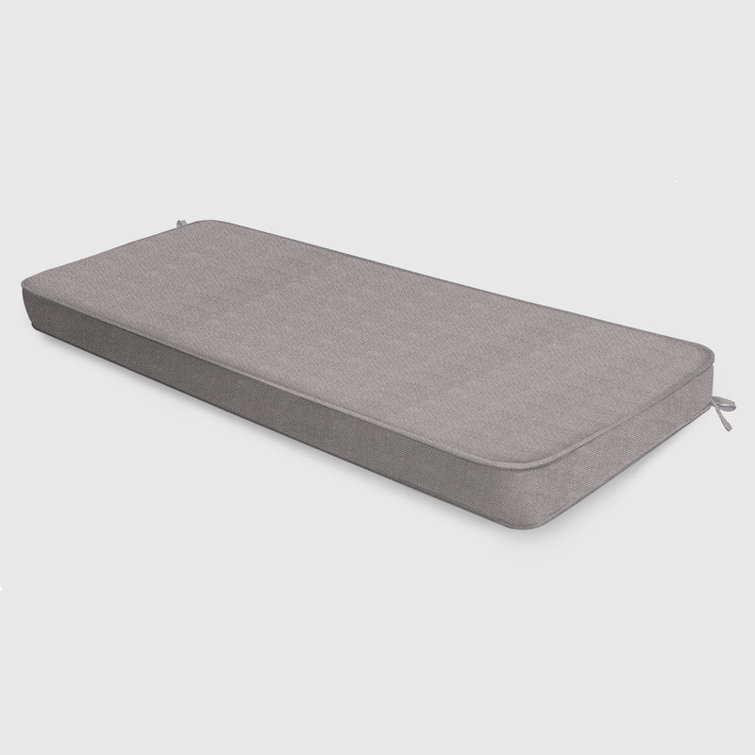 4'' H Customizable Bench Cushion For Indoor/Outdoor Furniture/Chair/Window Seat, Premium 75D High-Resilience Foam