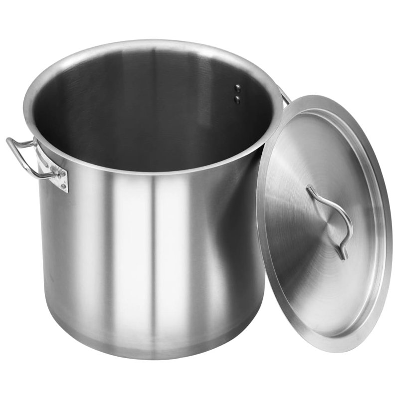 Cloyd Stock Pot 44 L 45x28 cm Stainless Steel, 36cm H x 36cm W