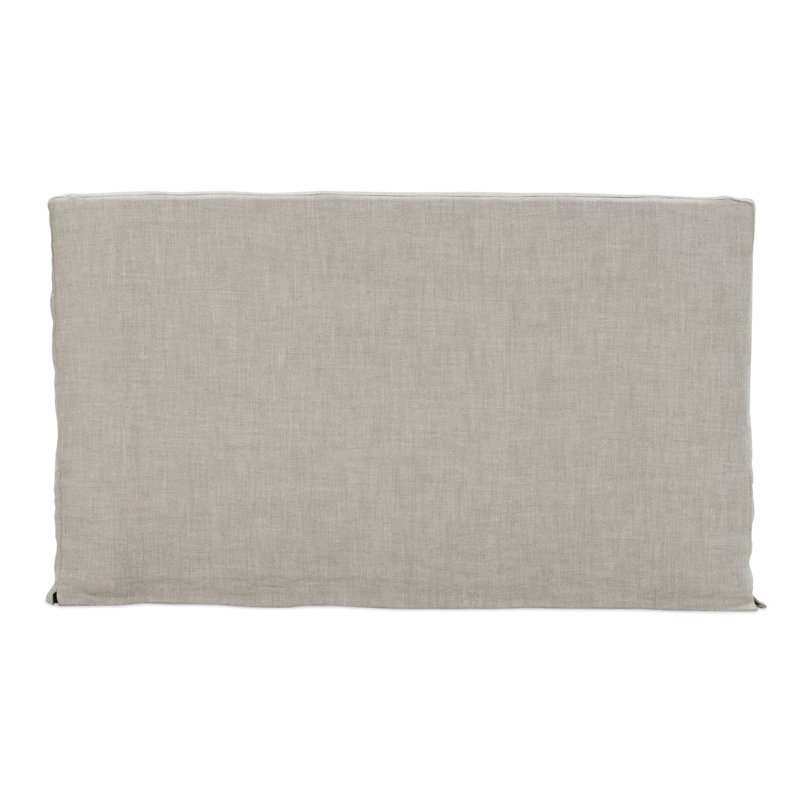 Earth Odessa Slip Dining Banquette, Natural Linen (11615-19)