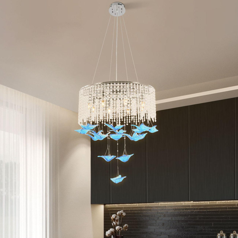 8 - Light Crystal Chandelier
