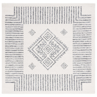 Tapis noir / ivoire Lavardens