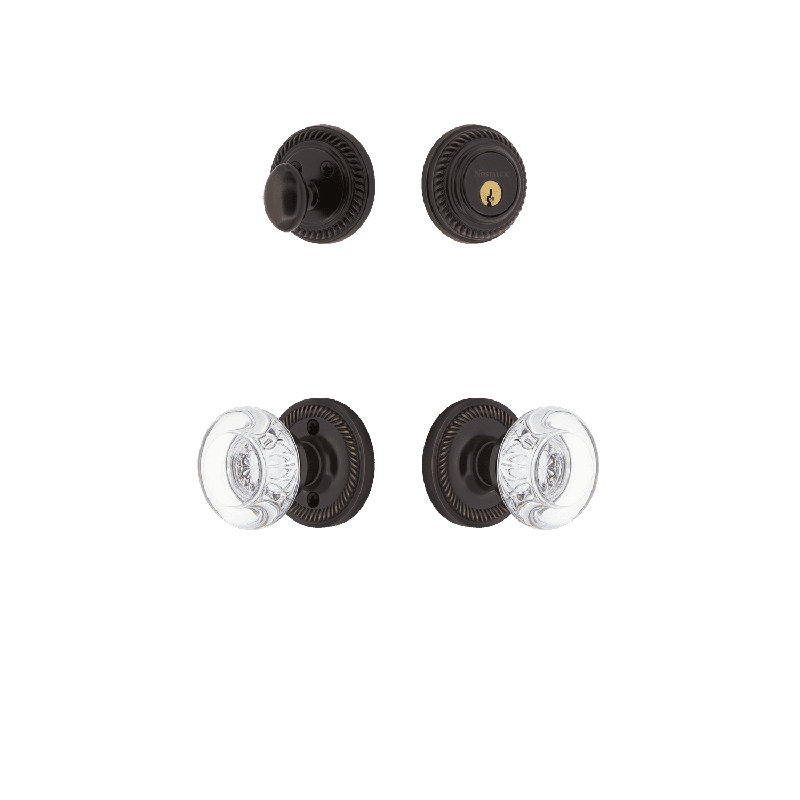 Ensemble de rosette Nostalgic Warehouse, 2.75, Bronze intemporel