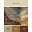 Tapis marocain d'inspiration mondiale Pegah lavable à la machine - reliure beige-392362571