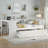 Functional Twin Daybed with Trundle, Storage Drawers, Side Shelves and Desk, Ideal for Space - Saving and Comfortable Living-547935143-547935140