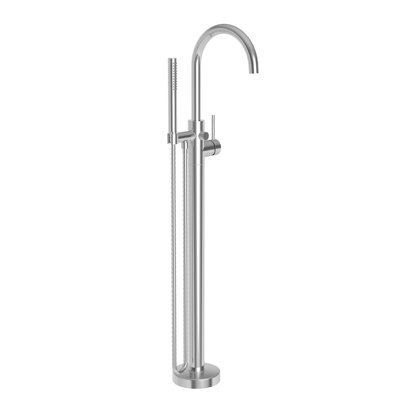 Priya Free Standing Exposed Tub and Hand Shower Set