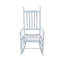 Chaise berçante en bois, sans tapis-2015786360