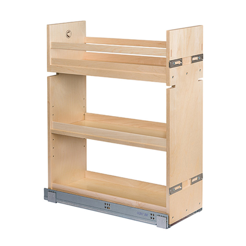 Garde-manger pull out Burkett, Érable massif, H 26,25 po x l 8,5 po x P 21 po