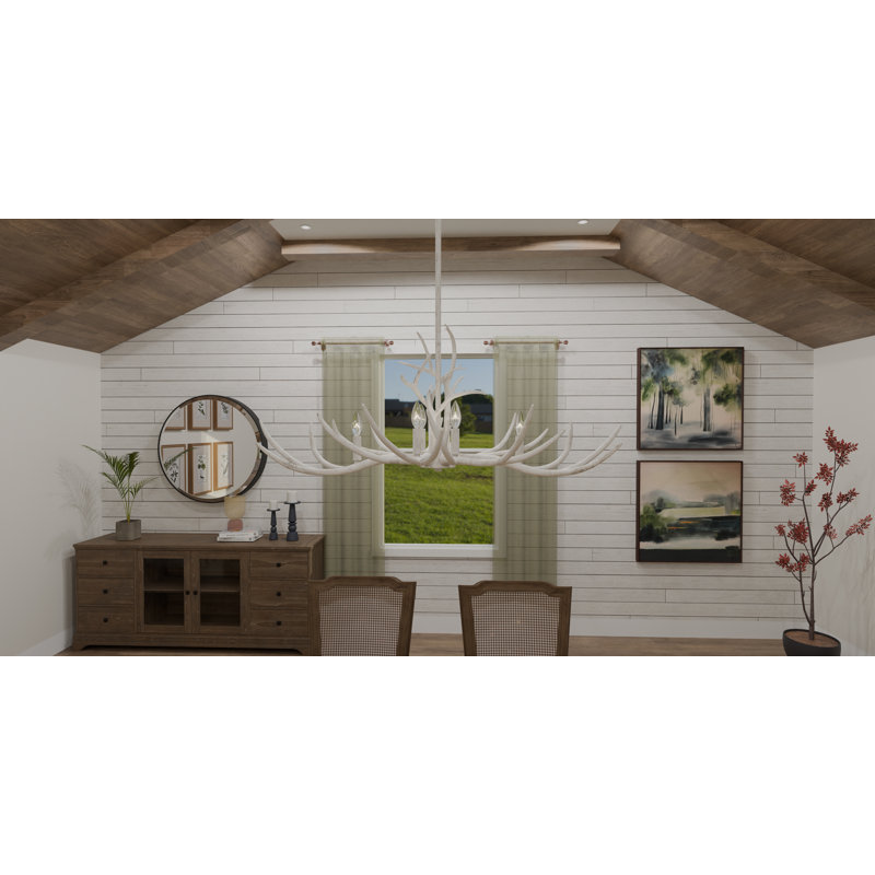 Jovaras 6 - Light Dimmable Novelty Chandelier