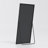 Lensa Rectangle Metal Full Length Wall Mirror with Embedded Bracket-233625010-233625013