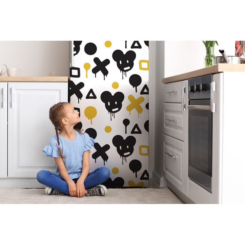 Abstract Door Decal