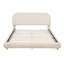 Grand lit plateforme tapissier Belén -1149639893