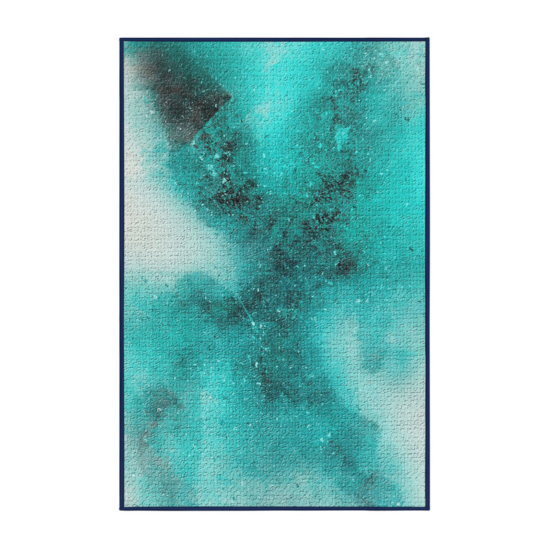 Abstract Indoor Rug, Rectangle 2' x 5'