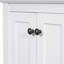 Base de meuble-lavabo simple 29,4 po seulement en blanc