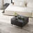 Lift up Coffee Table, Lift up Desktop Central Table, with Large Hidden Storage Room, Open Shelves-108654131
