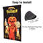Lin Annekristin double face H 18,5 po x l 12,63 po Halloween