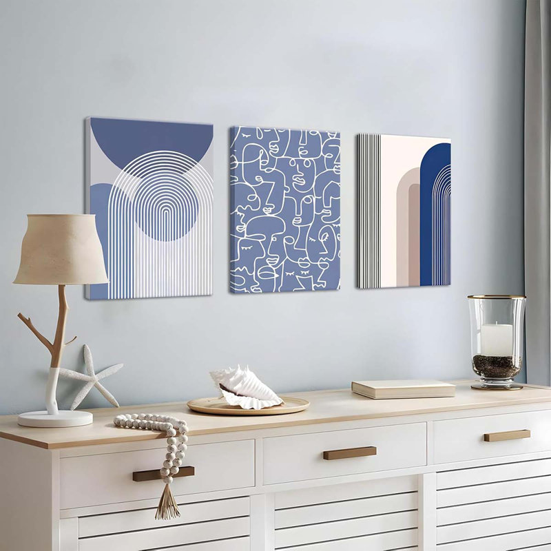 3 Piece Wrapped Canvas Print