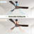 52 Inch Ceiling Fan Without Light