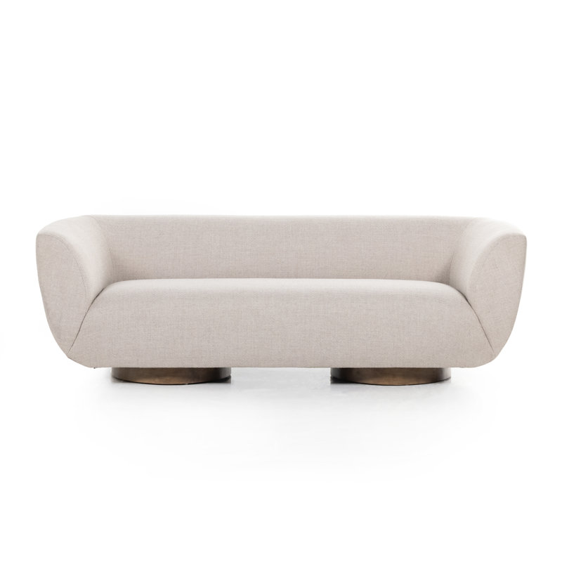 Sabine Sofa, Gibson Taupe 97% Polyester/3% Acrylic