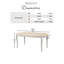 Rubberwood Solid Wood Dining Set
