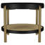 Table de bout ronde Benson (table incluse seulement)