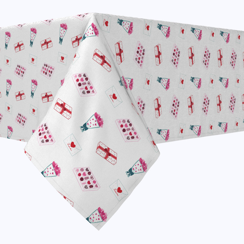 Flarrie Rectangular Cotton Twill Tablecloth