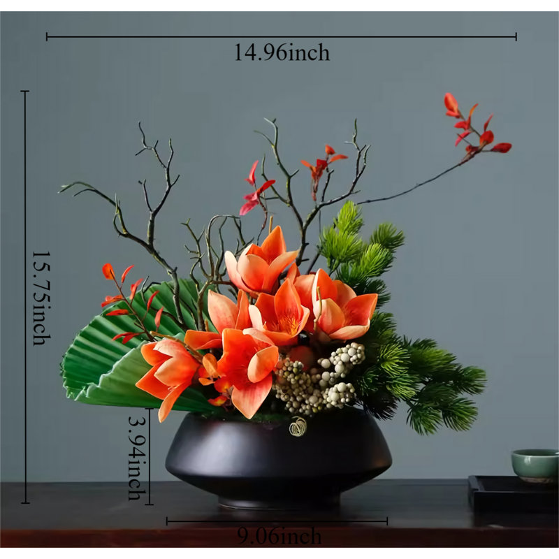 15.75" Artificial Fir Plant