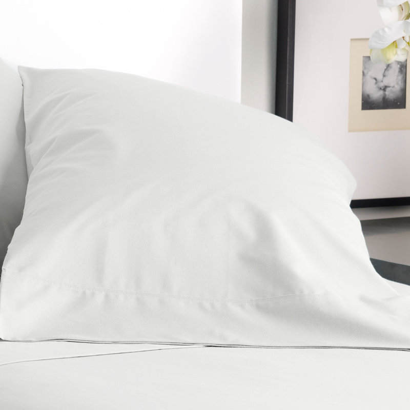 Modern Living 300 Thread Count Satin Pillowcase, Cream, King