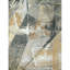 Abstract Area Rug in Gold/Dark Green/Gray/Ivory-1945926637