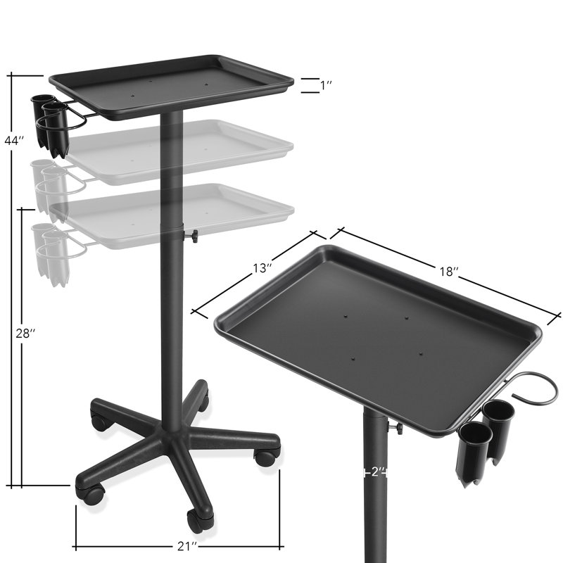 Instrument Utility Cart w/ Caddy